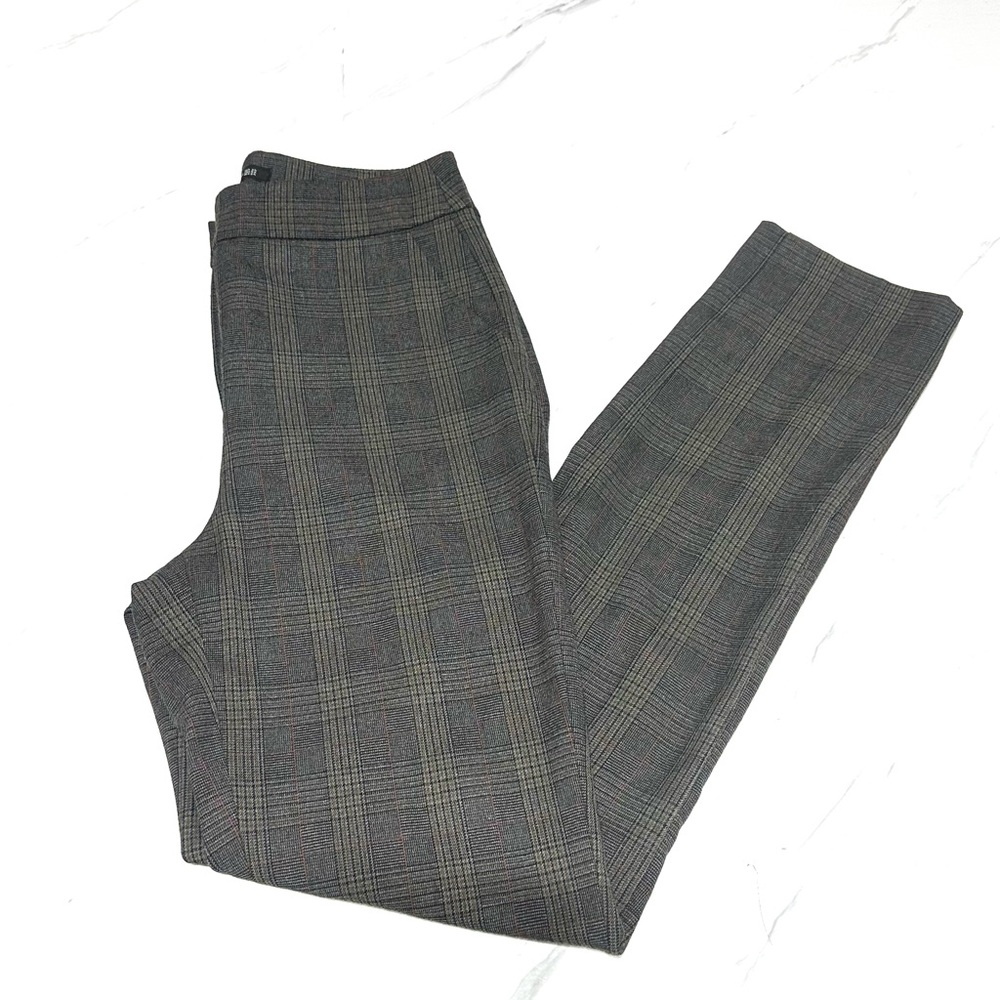 Zara Women’s Brown Gray High Rise Skinny Career Work Pants Size 2